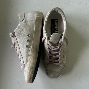 Golden Goose Fine Glitter Size 38